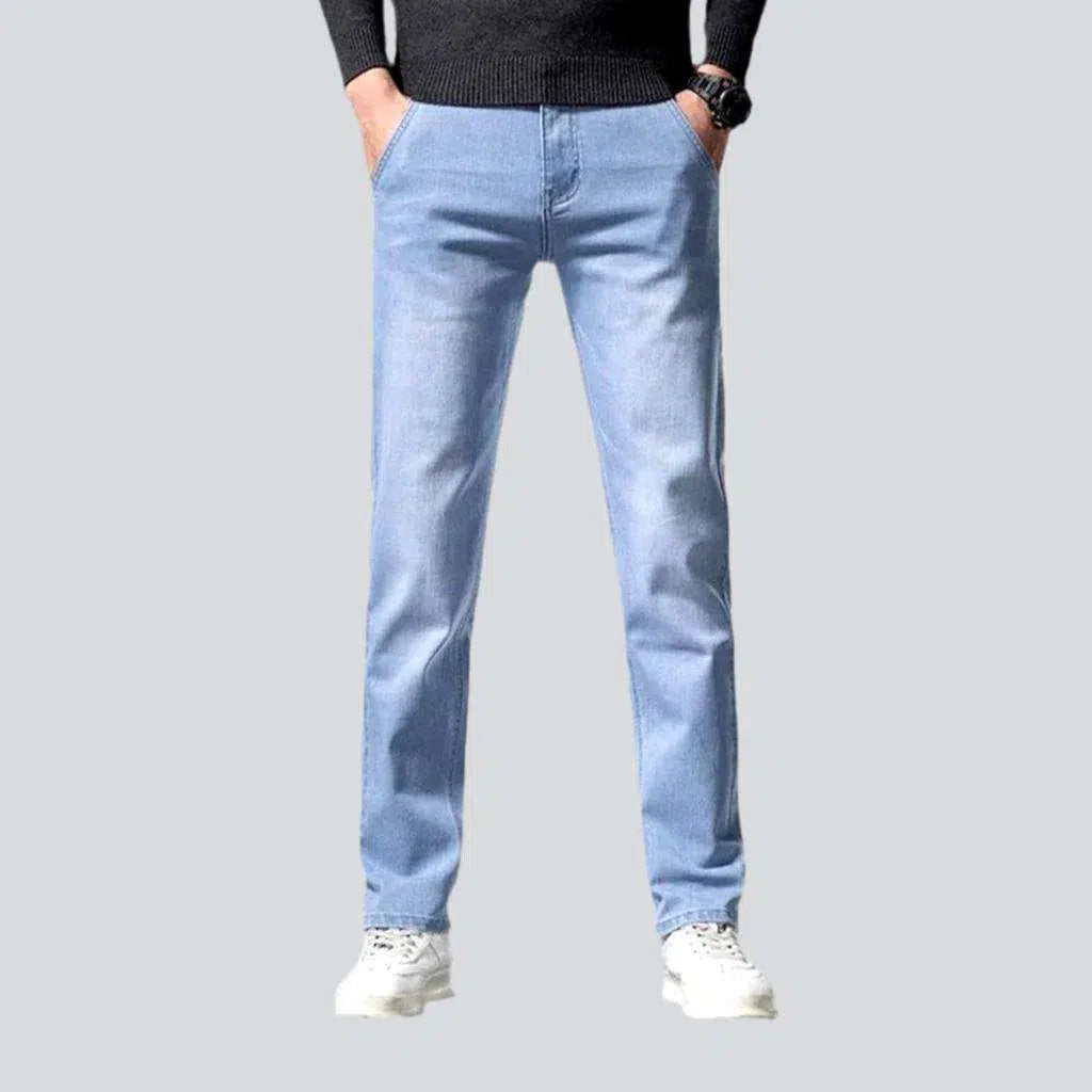 Tapered men's jeans