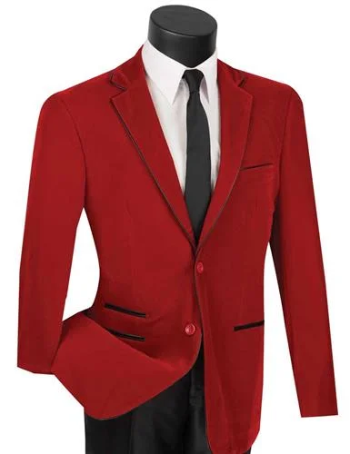 Vinci Sport Jacket BS-02C-Red