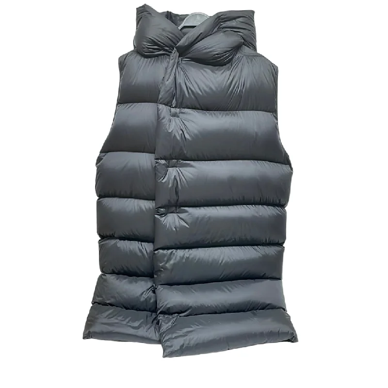 Rick Owens/Puffer Vest/44/Nylon/BLK/RU02B2999-NZD3