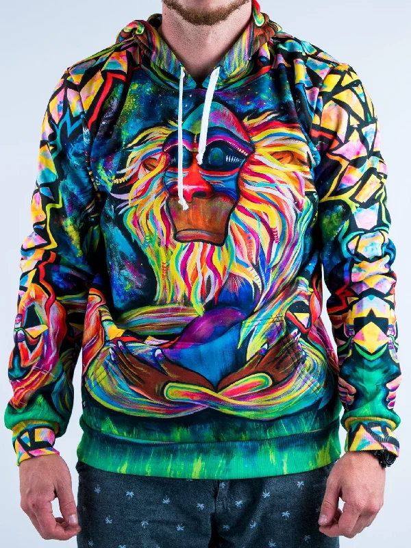 Meditating Rafiki Unisex Hoodie