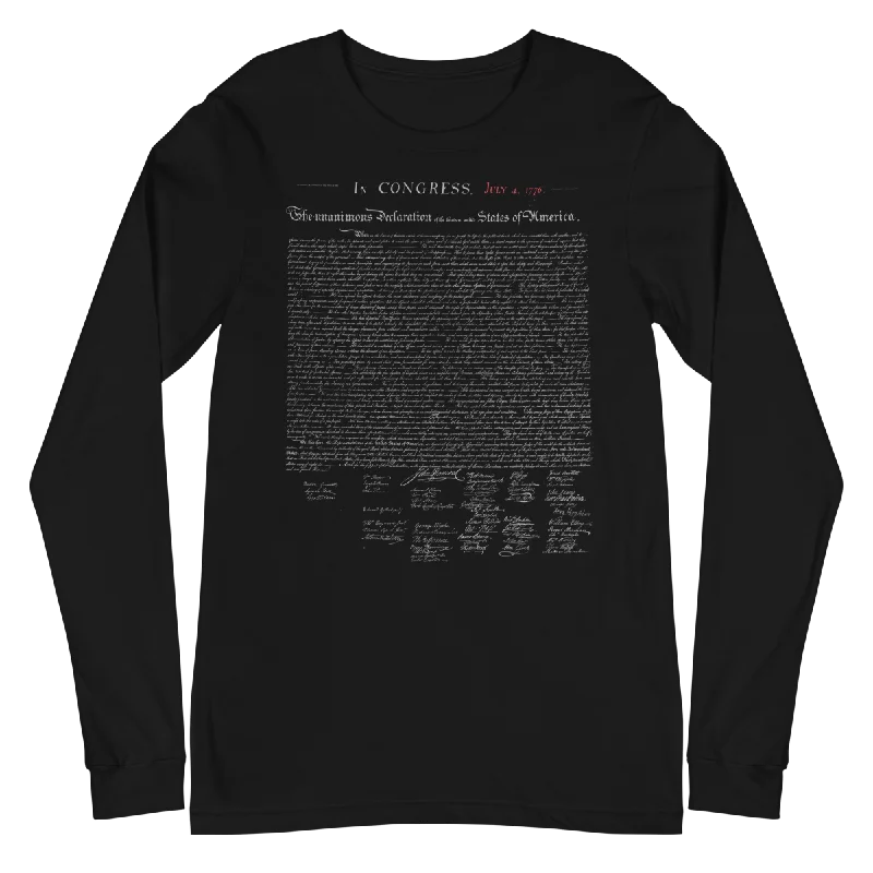 The Declaration Long Sleeve Tee