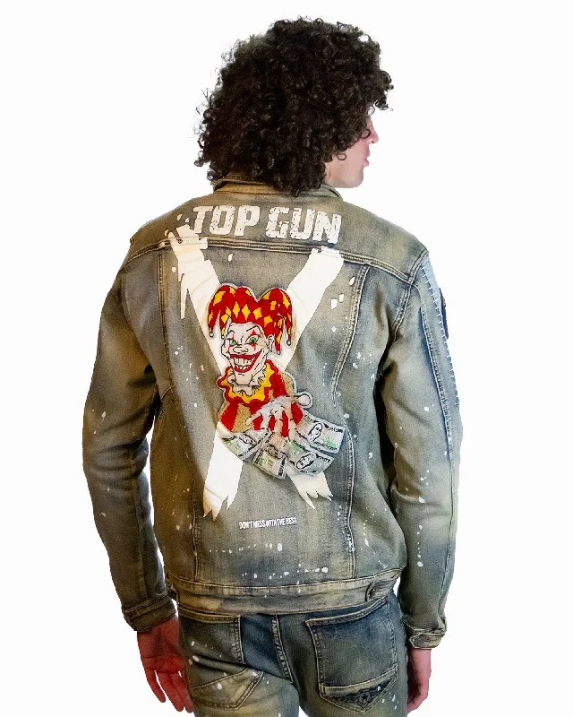 TOP GUN® JOKER DENIM JACKET