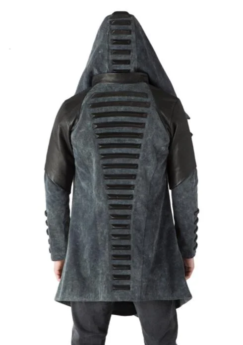 Gaussian Hooded Men's Coat