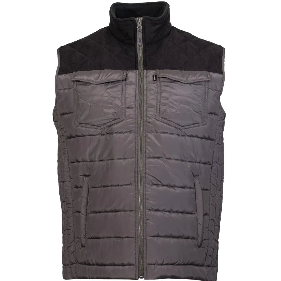 Hooey Men's Grey Packable Vest