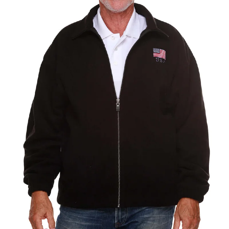 Men's Made in USA Full Zip Fleece Jacket