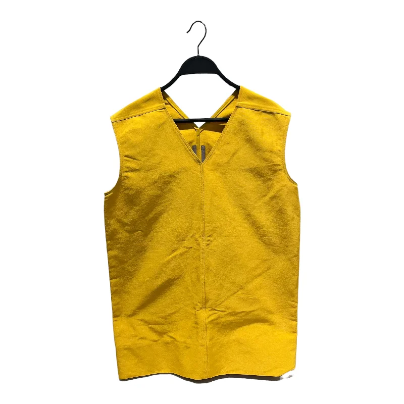 Rick Owens/Vest/8/Cotton/YEL/mustard yellow