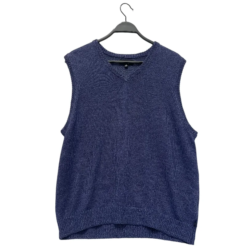 STUSSY/Knitted Vest/M/Cotton/IDG/