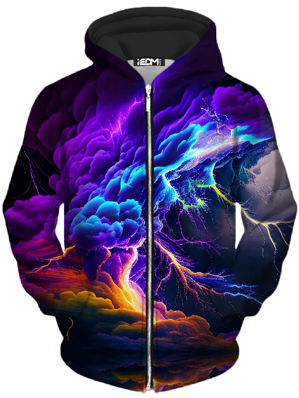 Dimensional Rift Unisex Zip-Up Hoodie