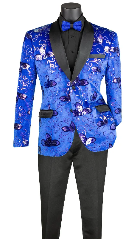 Vinci Sport Coat BSQ-4-Royal