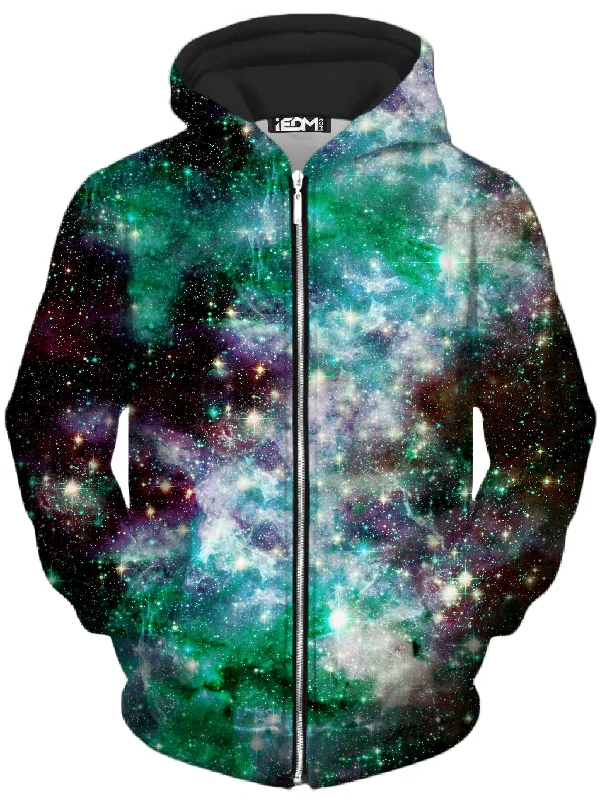 Galaxy Unisex Zip-Up Hoodie