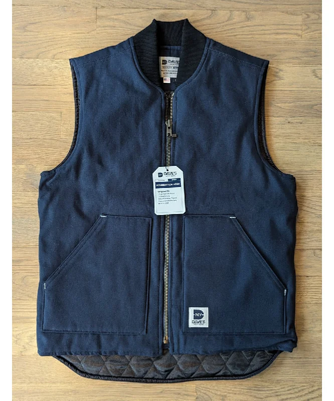 Dave's New York Foundation Vest - Navy