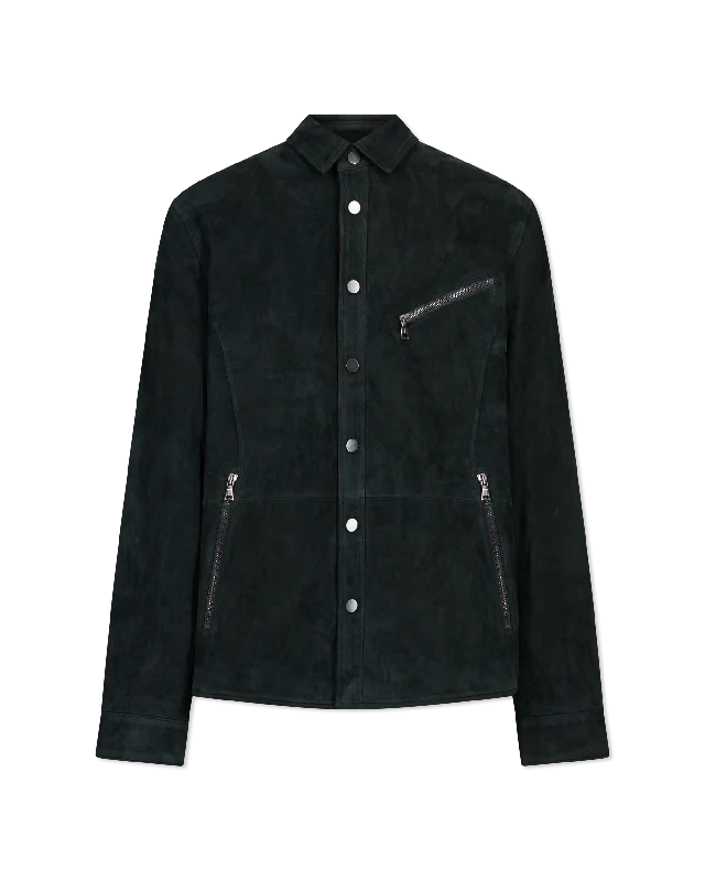 Kadd Suede Shirt Jacket