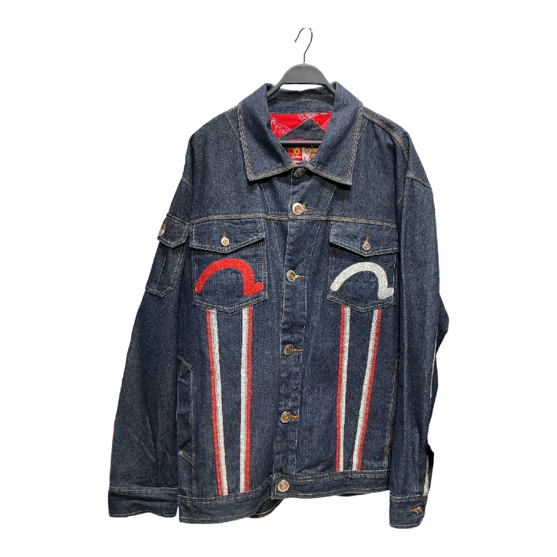 EVISU/Denim Jkt/XXXXL/Denim/NVY/Stripe/