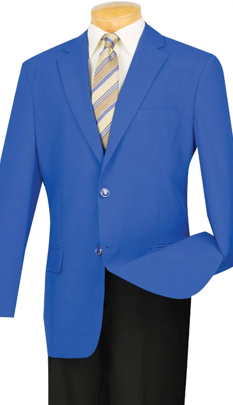 Vinci Sport Coat Z-2PP-Royal Blue