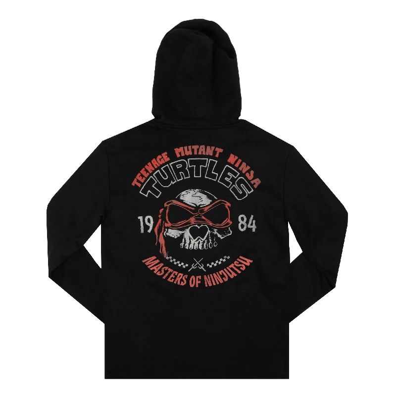 Raphael Skull Black Hoodie