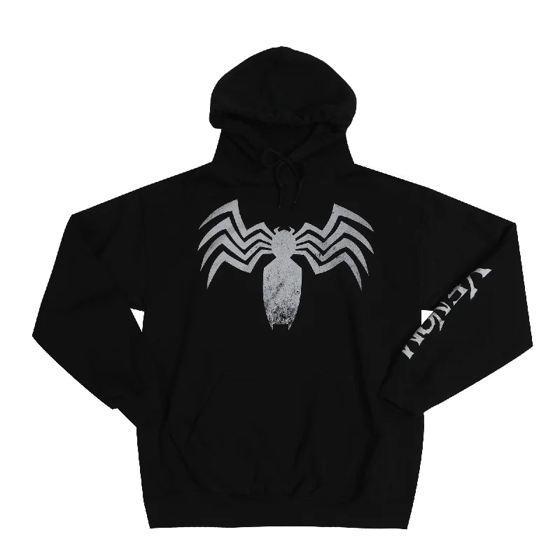 Venom Distressed Icon Black Hoodie