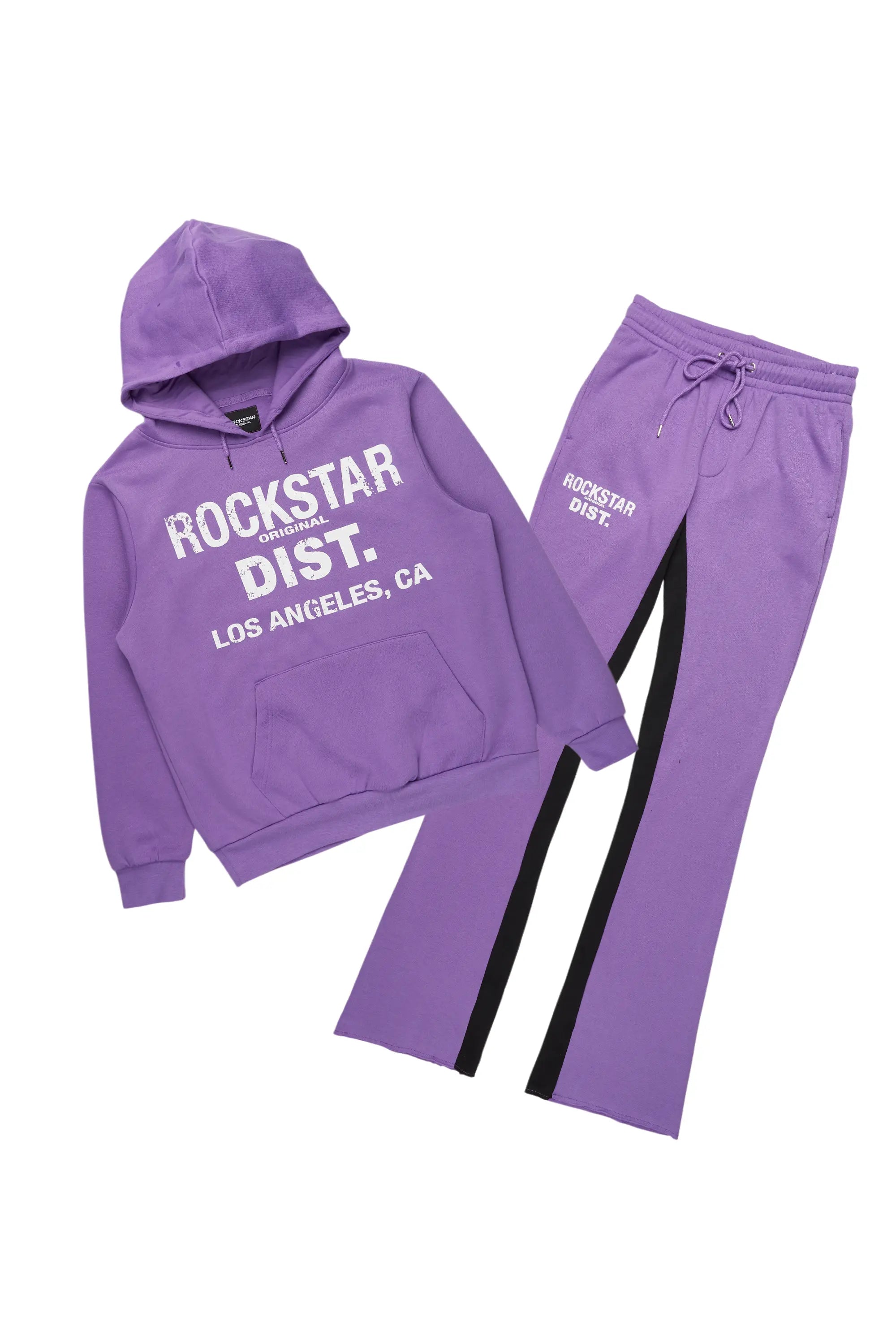 Lake Purple Hoodie/Baggy Track Pant Set