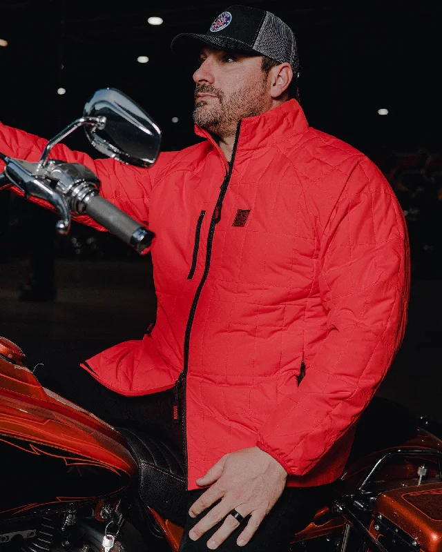 Nomad Puffer Jacket - Red