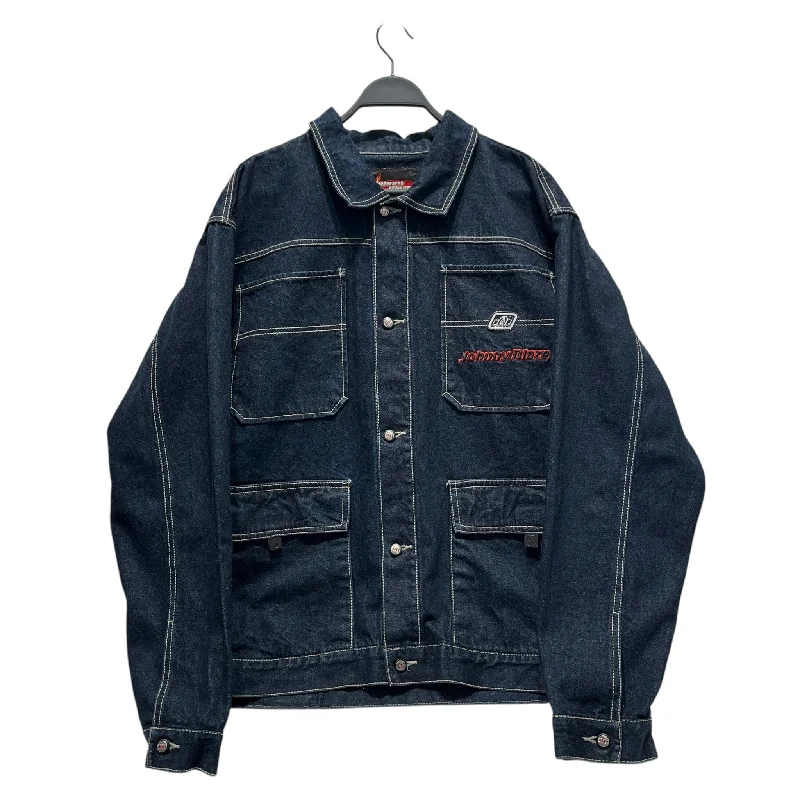 JOHNNY BLAZE/Denim Jkt/XL/NVY/