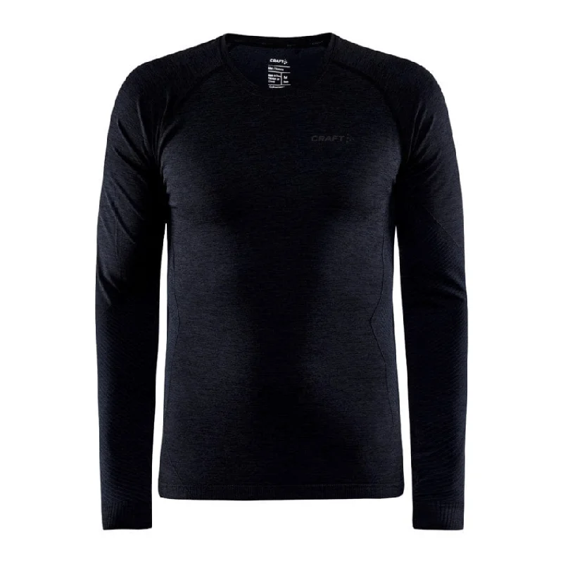 Craft Men's Core Dry Active Comfort LS Tee Black SS24