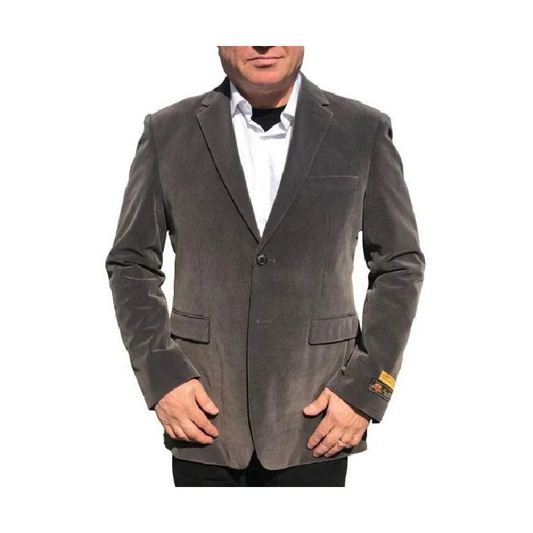 Alberto Nardoni Gray ~ Charcoal Grey Sport Coat Jacket