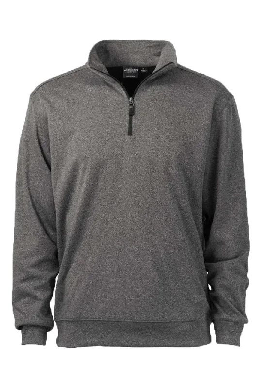 All American Clothing Co. - Bonded Interlock 1/4 Zip