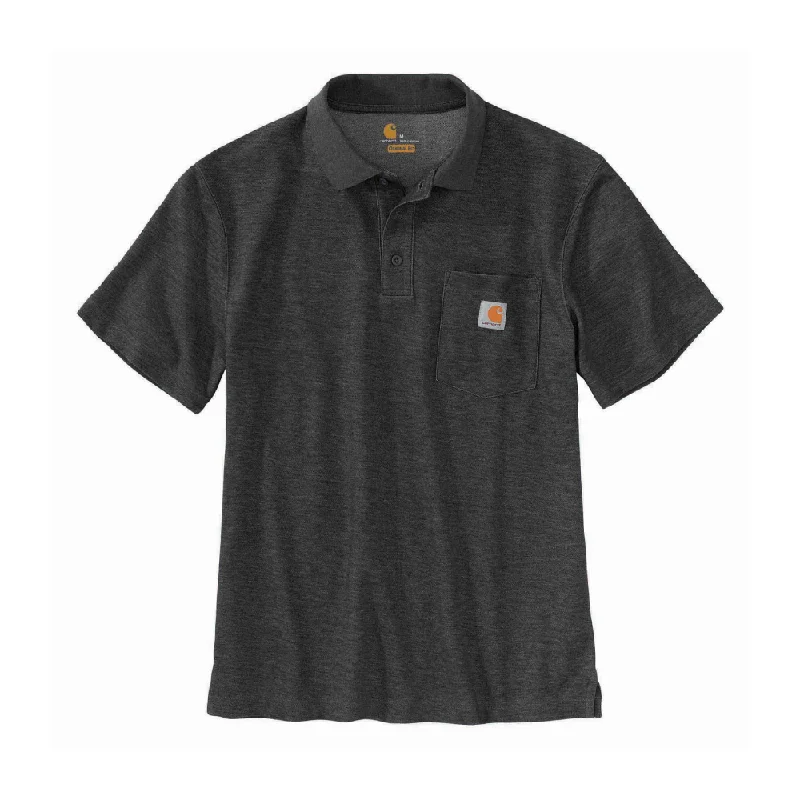 Carhartt Mens Loose Fit Midweight Pocket Polo Shirt - 106685-CRH