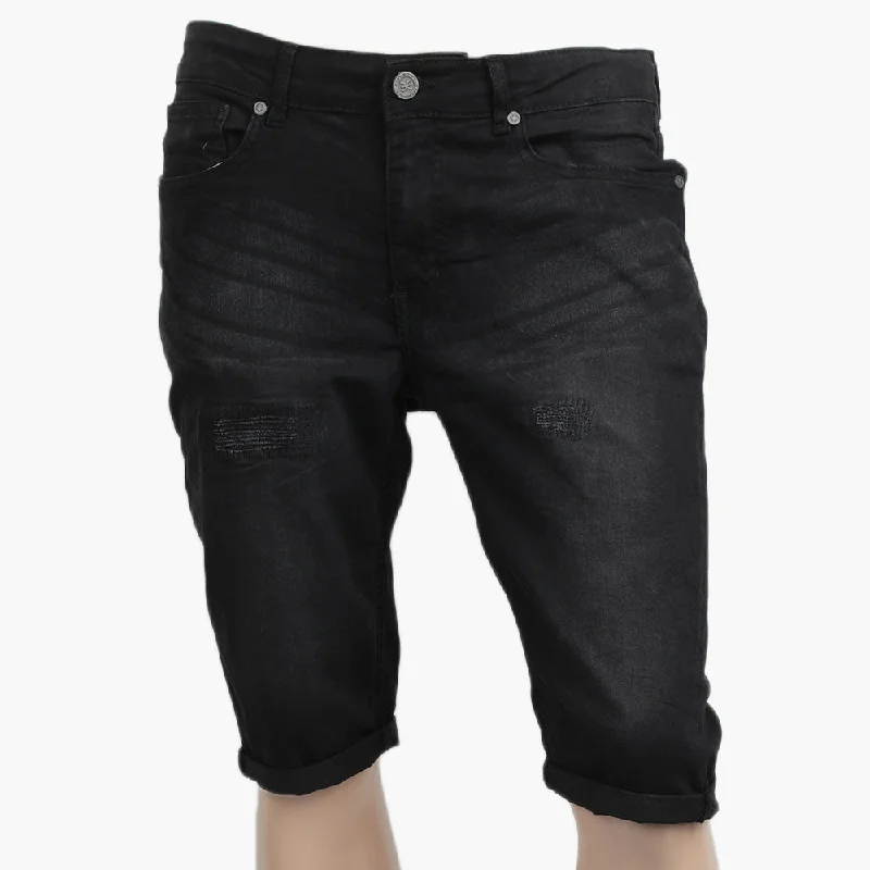 Eminent Men's Denim Short - Black