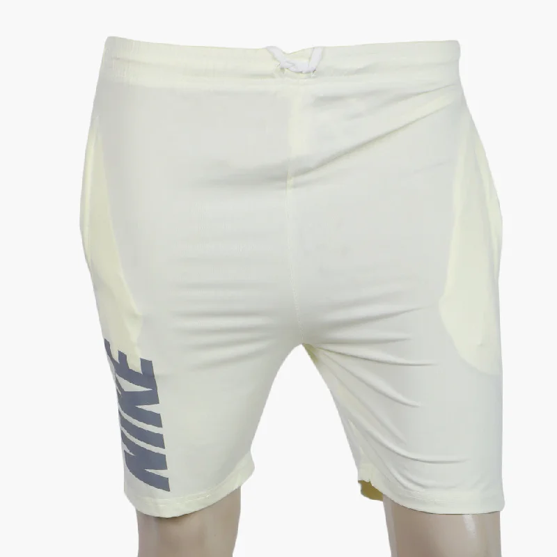 Men's Fancy Shorts - Cream