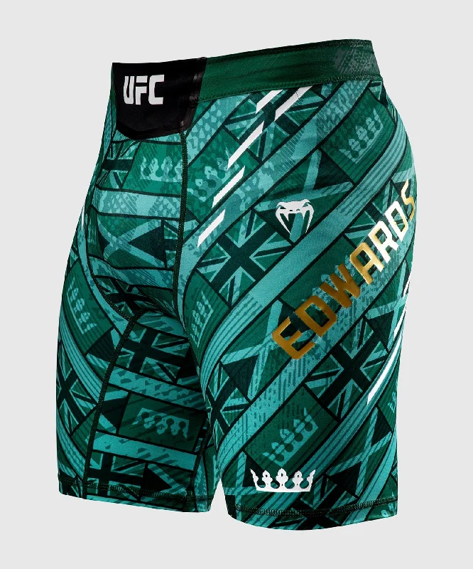 UFC Unrivaled by Venum Leon Edwards Unisex Vale Tudo Short - Green