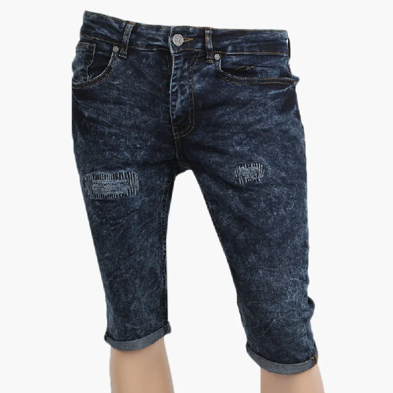 Eminent Men's Denim Short - Dark Blue