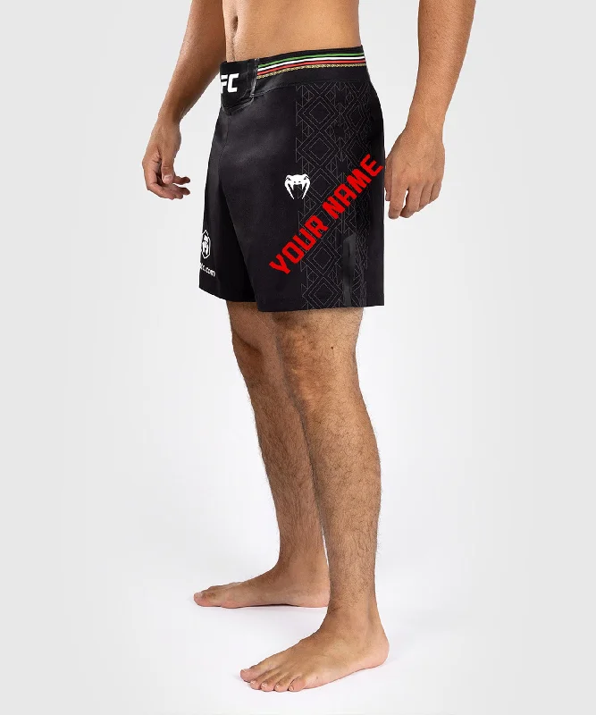 UFC Noche by Venum Personalized Authentic Fight Night Men's Fight Short - Black