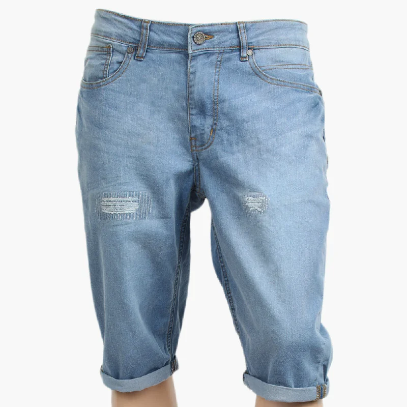 Eminent Men's Denim Short - Light Blue