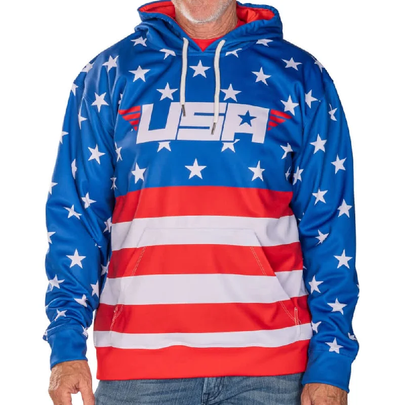 Men's USA Patriotic Hoodie