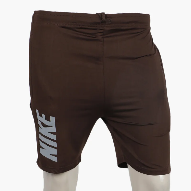 Men's Fancy Shorts - Dark Brown