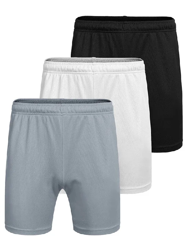 3-Pack Workout Shorts with Pocket (US Only)