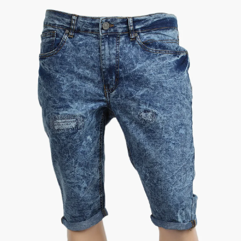 Eminent Men's Denim Short - Blue