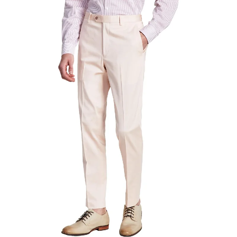 Calvin Klein Mens Jocelyn Slim Fit Mid Rise Dress Pants