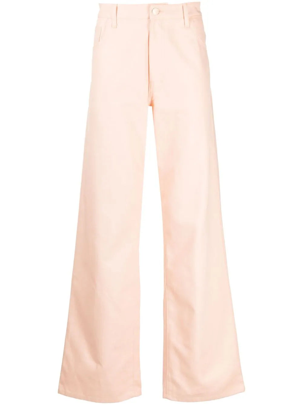 Straight-Leg Cotton Trousers