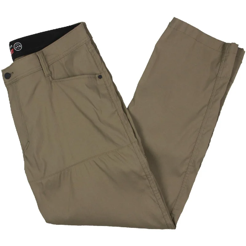 Wrangler Mens Utility Mid-Rise Straight Leg Pants