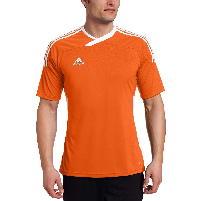 Adidas Men's Tiro 11 Soccer Jersey T-Shirt Orange/White - Orange