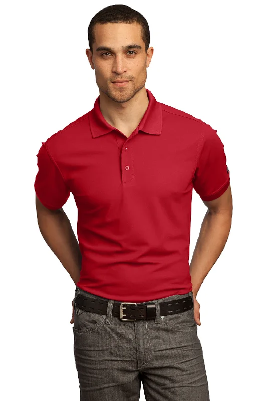 Ogio Mens Caliber 2.0 Moisture Wicking Short Sleeve Polo Shirt - Signal Red