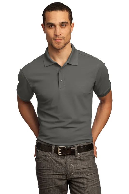 Ogio Mens Caliber 2.0 Moisture Wicking Short Sleeve Polo Shirt - Rogue Grey