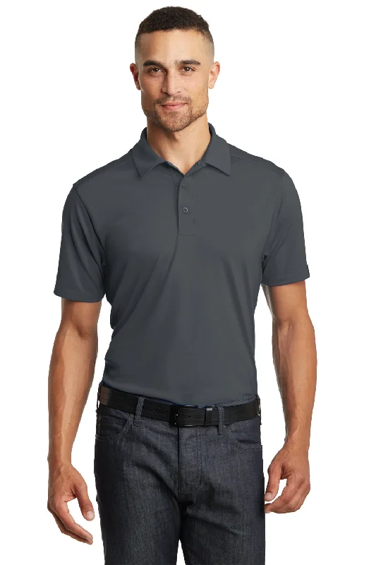 Ogio Mens Framework Moisture Wicking Short Sleeve Polo Shirt - Diesel Grey