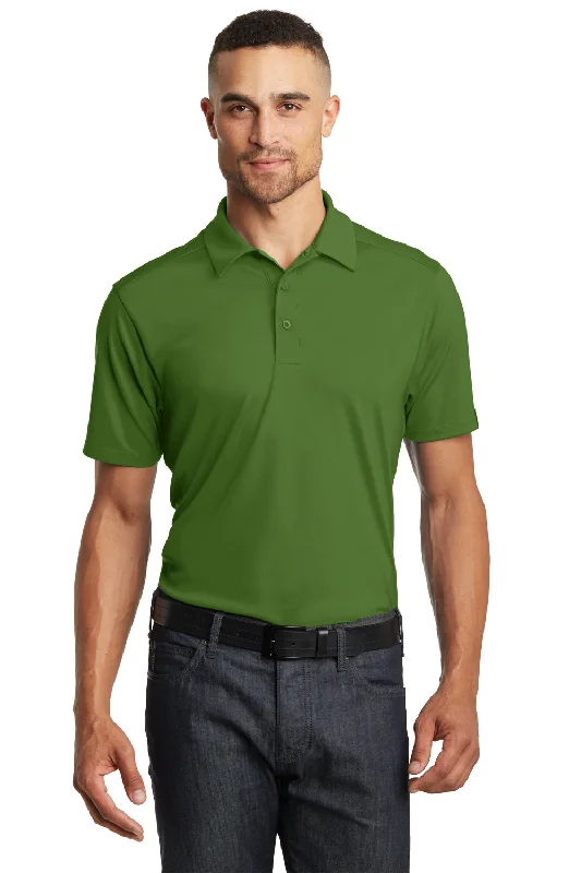 Ogio Mens Framework Moisture Wicking Short Sleeve Polo Shirt - Gridiron Green - Closeout