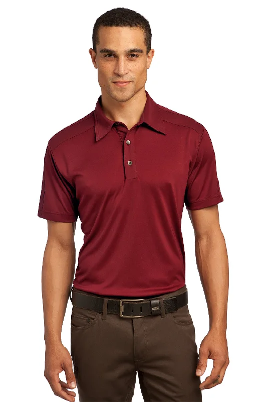 Ogio Mens Hybrid Moisture Wicking Short Sleeve Polo Shirt - Rebel Red - Closeout