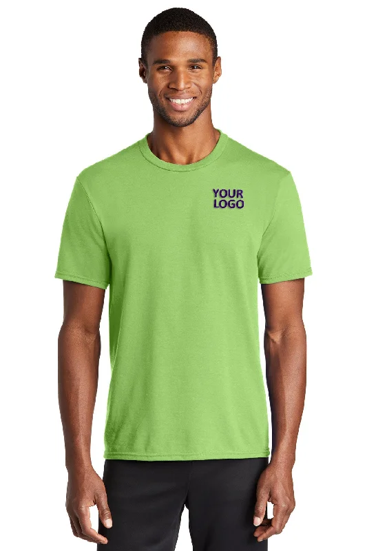 Port & Company Performance Custom Blend Tee's, Lime