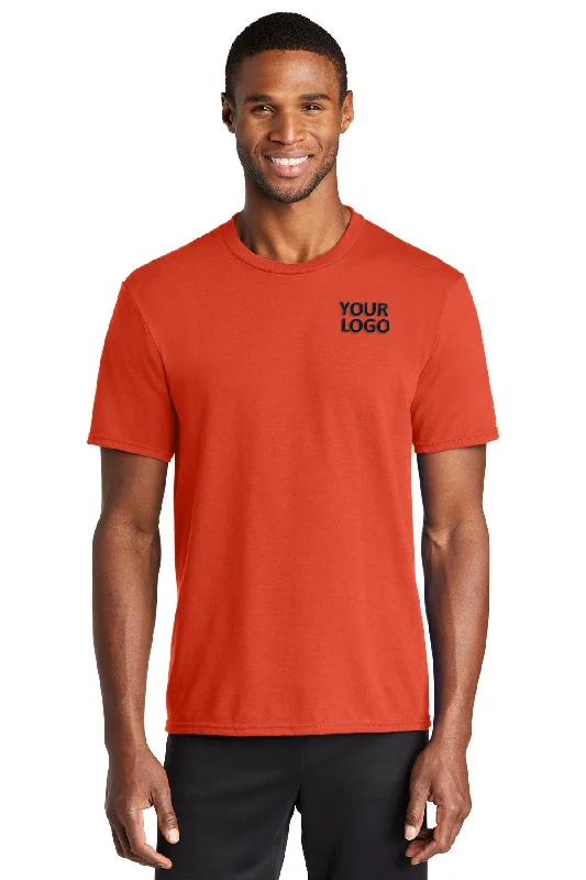 Port & Company Performance Custom Blend Tee's, Orange