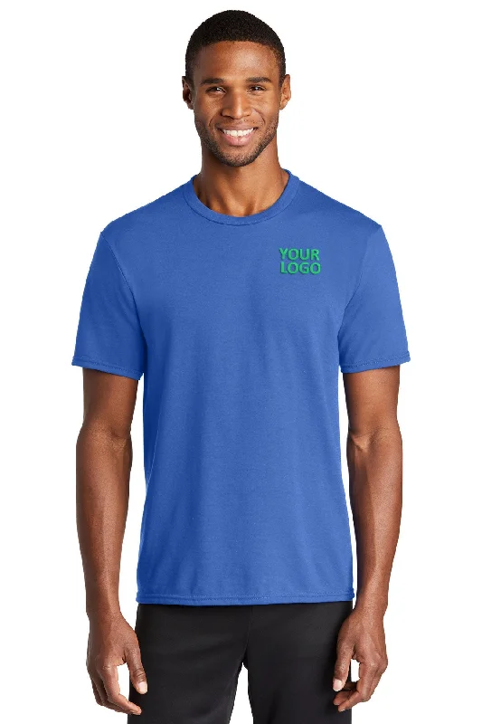 Port & Company Performance Customized Blend Tee's, True Royal