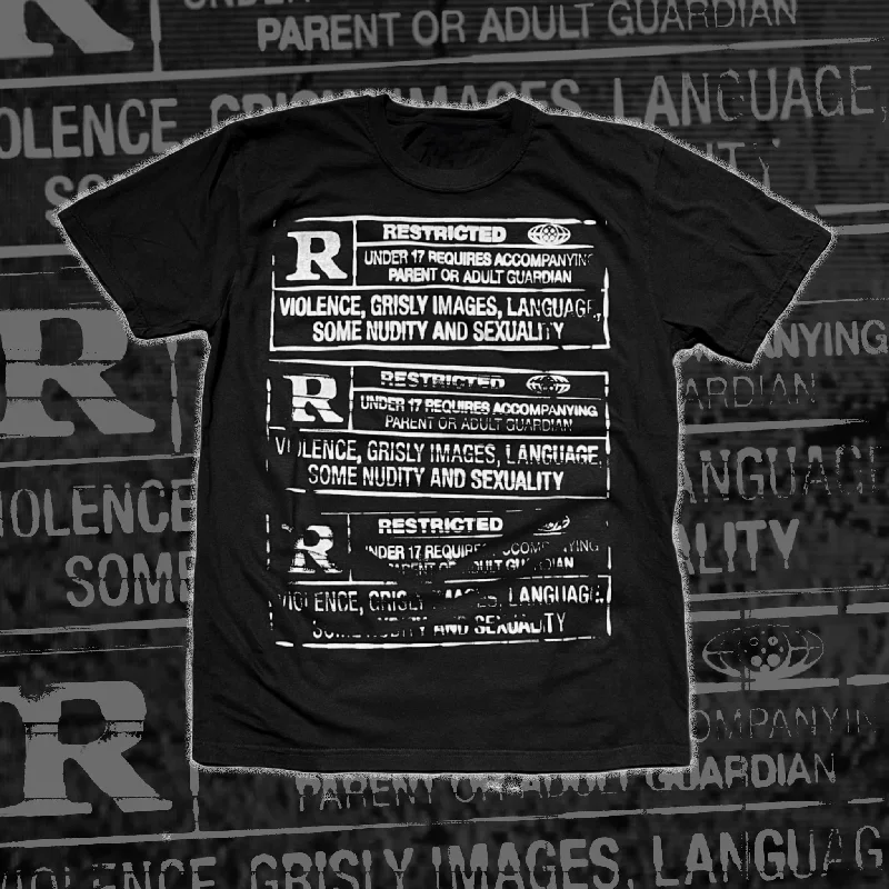 RATED R - Oversized Print Tee